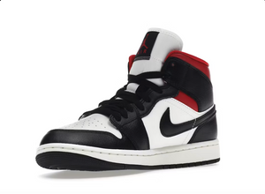 Jordan 1 Mid Gym Panda Rouge