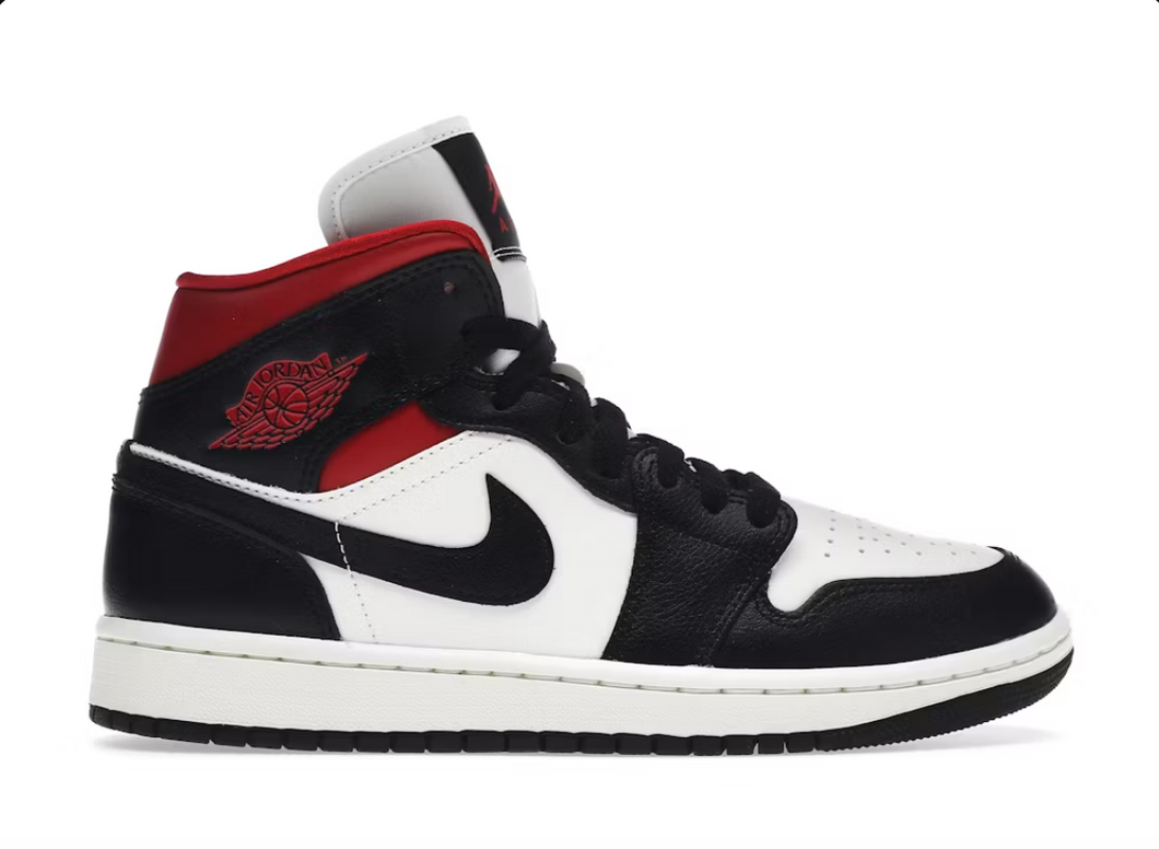 Jordan 1 Mid Gym Red Panda