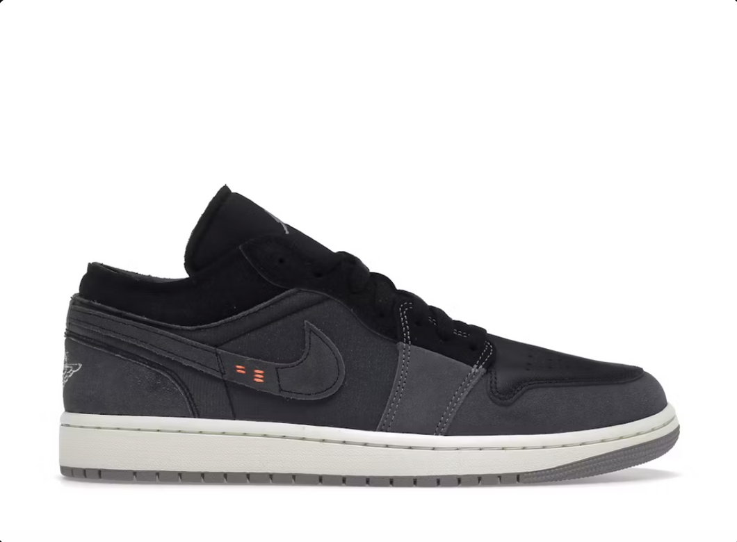 Jordan 1 Low Craft à l'envers, noir