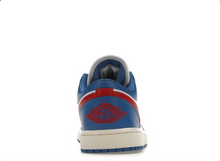 Charger l&#39;image dans la galerie, Jordan 1 Low Sport Bleu Gym Rouge
