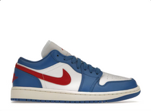 Load image into Gallery viewer, Jordan 1 Low Sport Blue Gym Red
