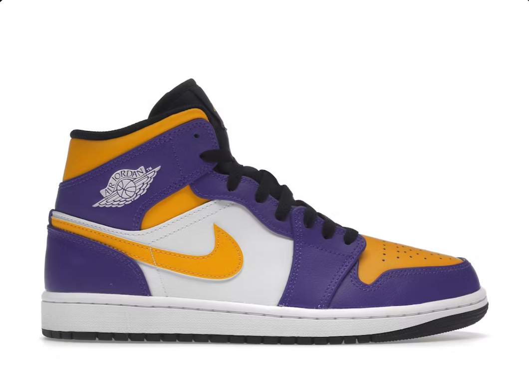 Jordan 1 Mid Lakers (2022)