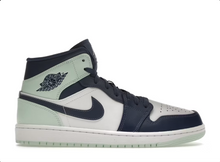 Load image into Gallery viewer, Jordan 1 Mid Mystic Navy Mint Foam
