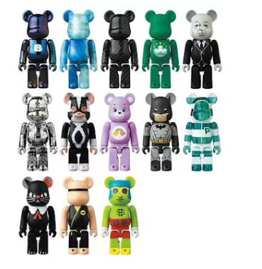 Coffret aveugle Bearbrick Série 43 100%