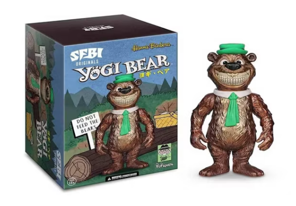 Figurine Yogi Bear de Ron English x Hanna Barbera