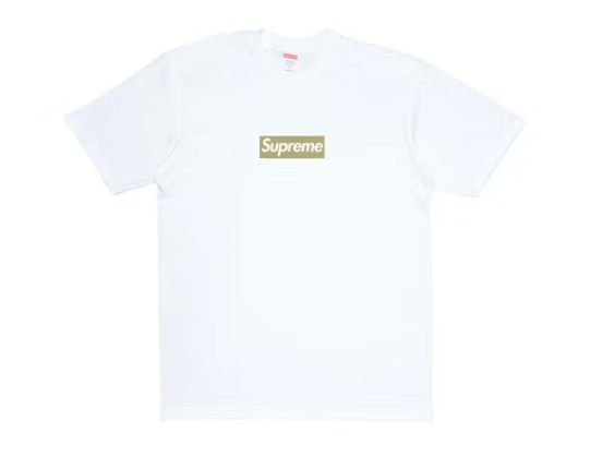 T-shirt Supreme Berlin Box Logo Blanc