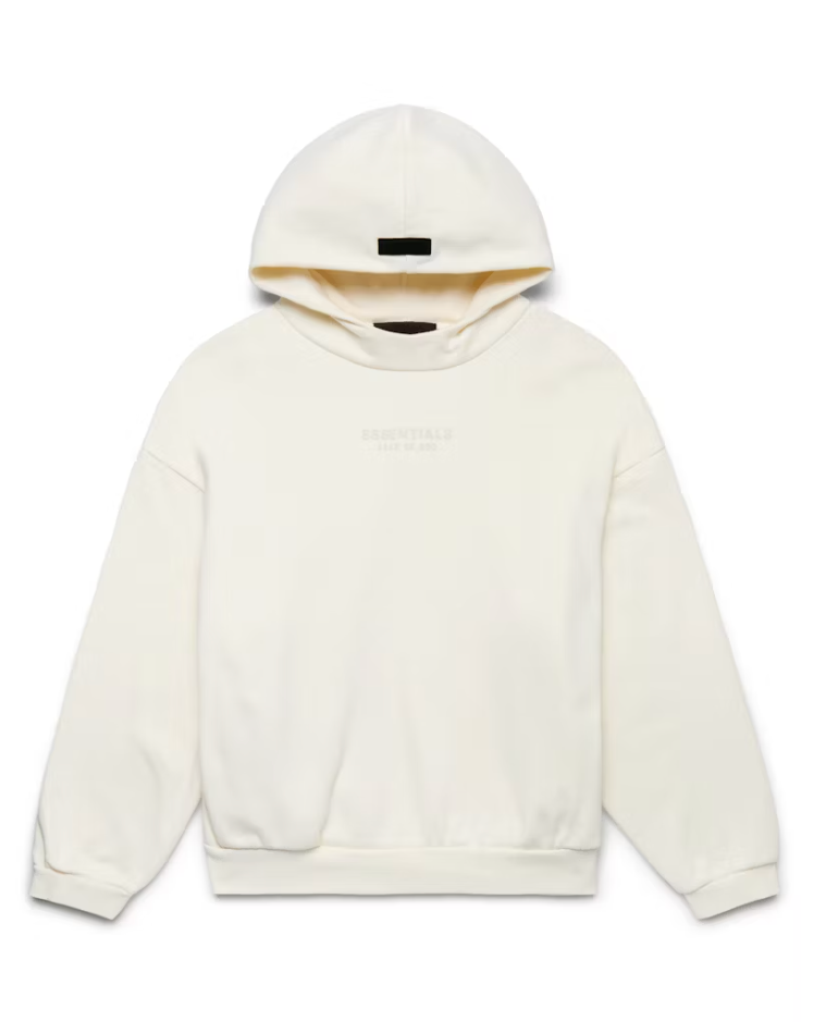 Sweat à capuche Fear of God Essentials Cloud Dancer