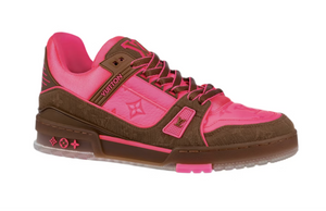 Louis Vuitton Trainer Pink Brown