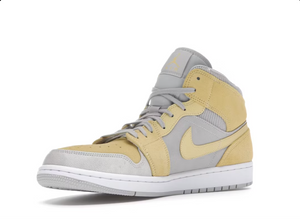 Jordan 1 Mid Textures mixtes Jaune