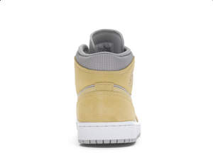 Jordan 1 Mid Textures mixtes Jaune