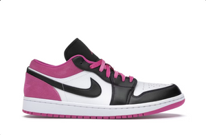 Jordan 1 Low Black Active Fuchsia