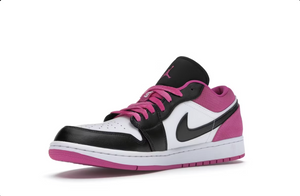 Jordan 1 Low Black Active Fuchsia