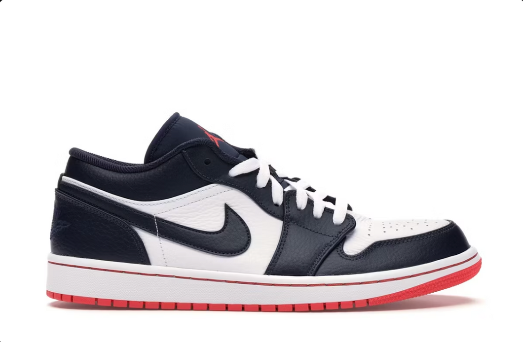 Jordan 1 Low Obsidian Ember Glow