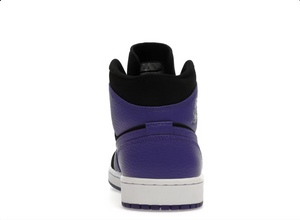 Jordan 1 Mid Noir Concord foncé