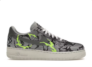 Nike Air Force 1 Low '07 LX Light Smoke Grey Camo Embroidery