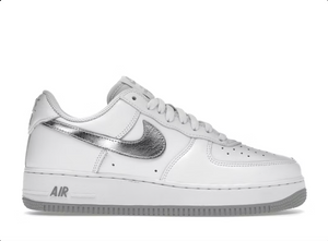 Nike Air Force 1 '07 Low Color of the Month White Metallic Silver