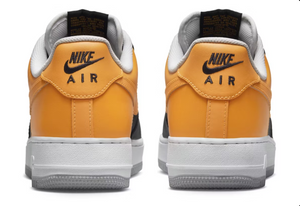 Nike Air Force 1 Low '07 Noir Kumquat Gris Fumé Clair