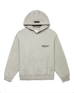 Sweat à capuche Fear of God Essentials 2022 coloris avoine foncée