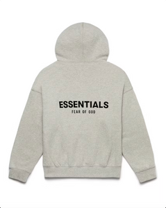 Sweat à capuche Fear of God Essentials 2022 coloris avoine foncée