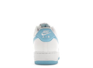 Nike Air Force 1 Low '07 Blanc Bleu Aquarius