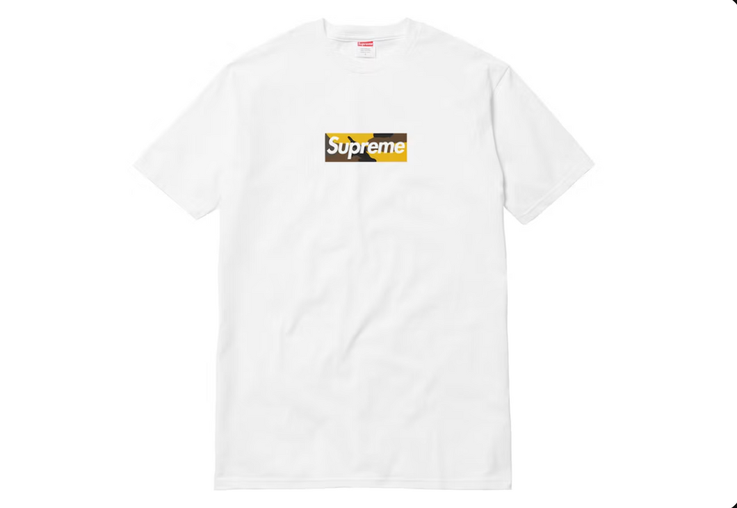 T-shirt Supreme Brooklyn Box Logo Blanc