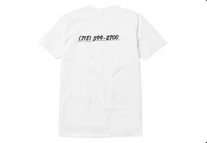 T-shirt Supreme Brooklyn Box Logo Blanc