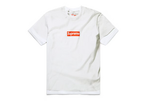 T-shirt Supreme MM6 Maison Margiela Box Logo Blanc