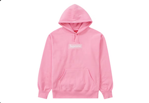 Sweat à capuche Supreme Box Logo (FW21) Rose