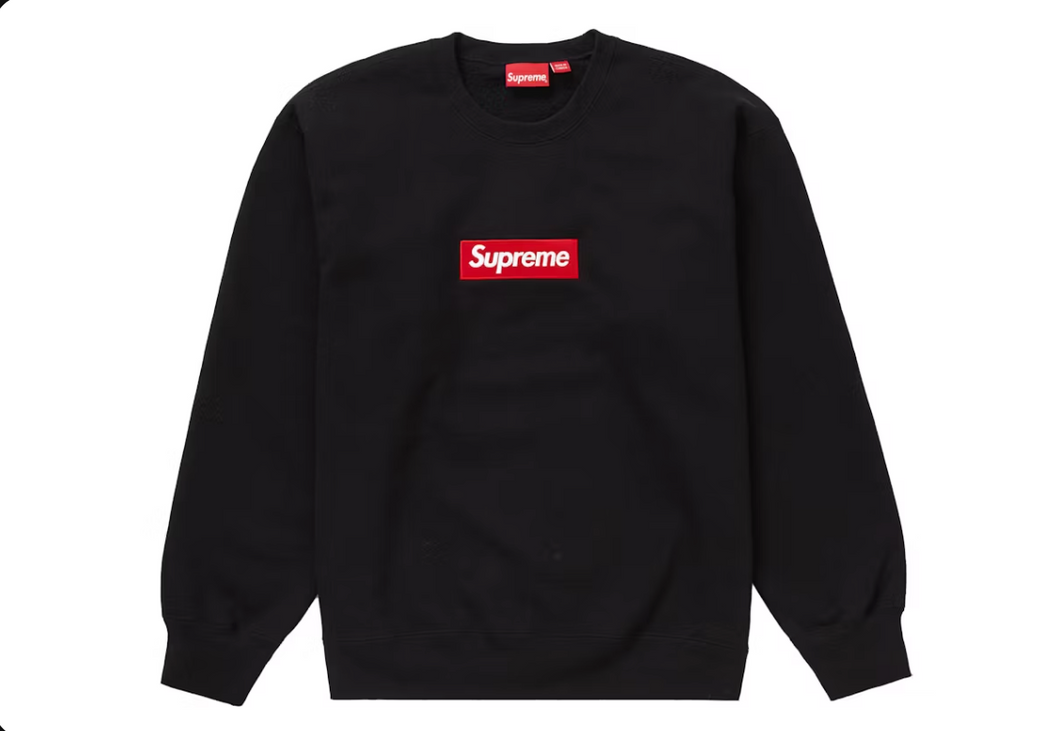 Supreme Box Logo Crewneck (FW22) Black