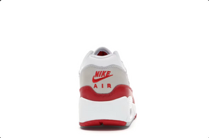 Nike Air Max 90/1 Blanc Rouge Université