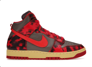 Nike Dunk High 1985 Red Acid Wash