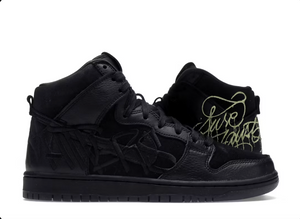 Nike SB Dunk High FAUST Noir Or