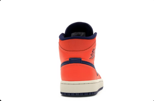 Jordan 1 Mid Turf Orange Bleu Void