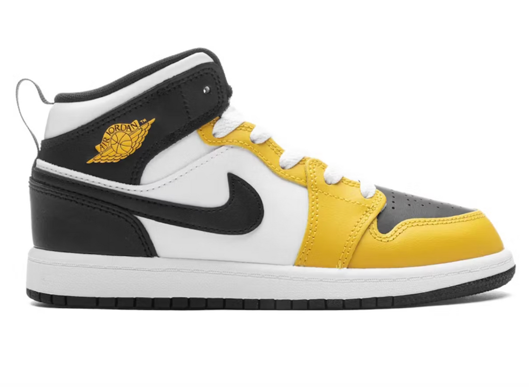 Jordan 1 Mid Jaune Ocre