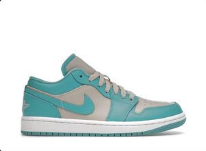 Jordan 1 Low Bleu sarcelle tropical