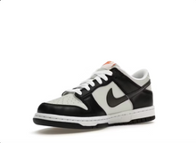 Load image into Gallery viewer, Nike Dunk Low Black Bright Mandarin Mini Swoosh
