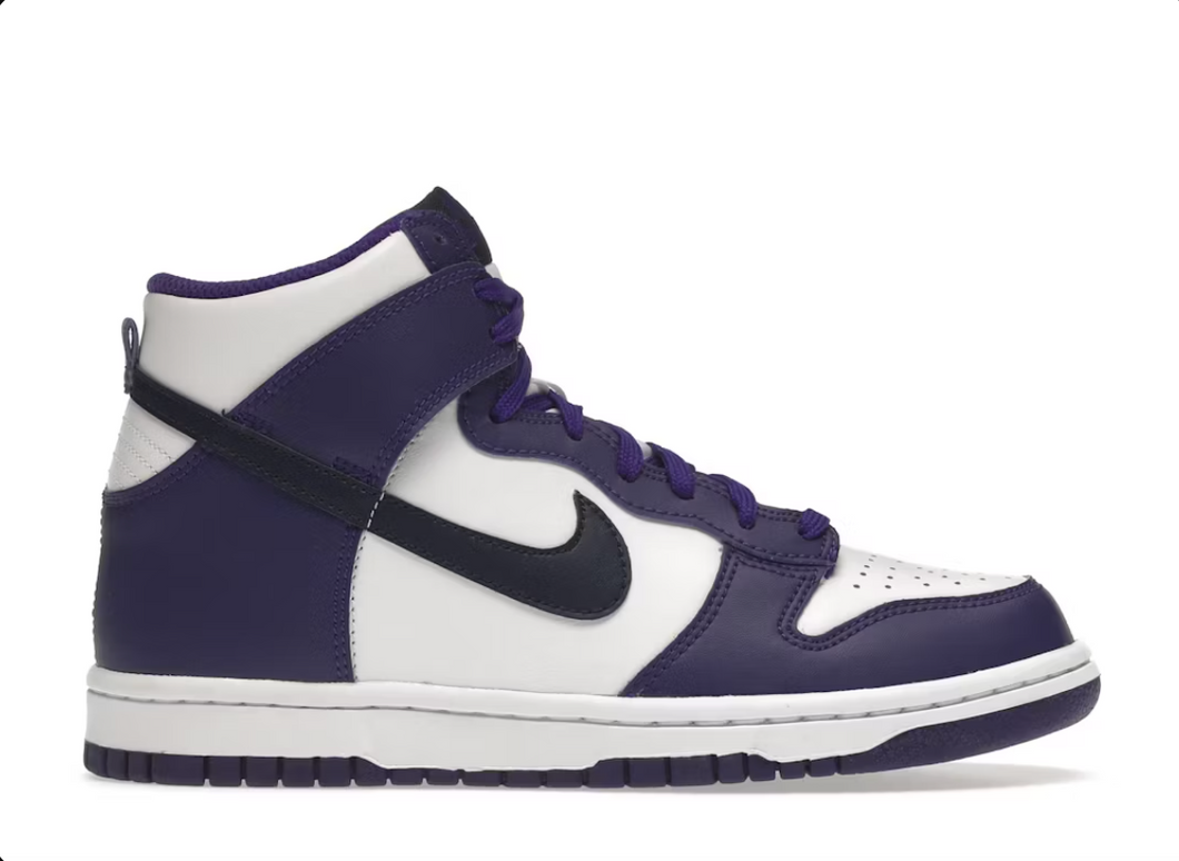 Nike Dunk High Electro Purple Midnight Navy