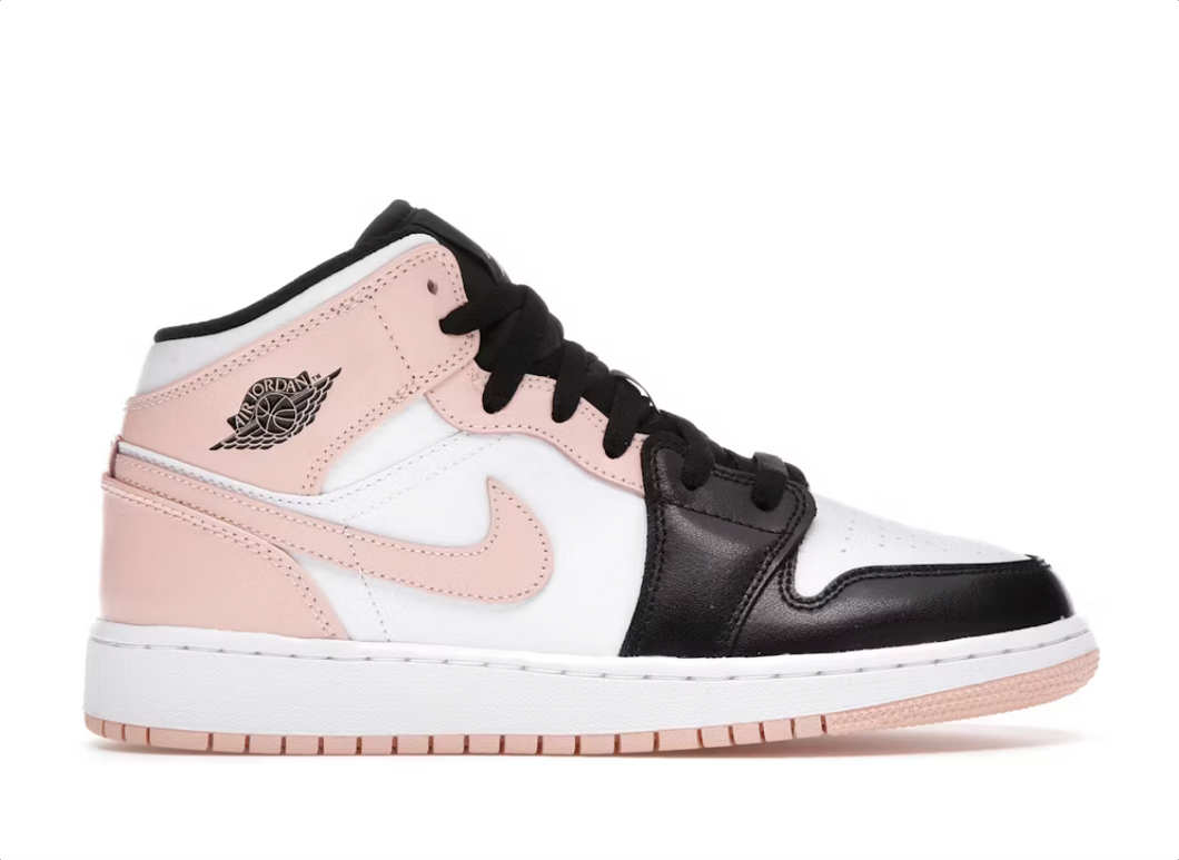 Jordan 1 Mid Arctic Orange Bout Noir