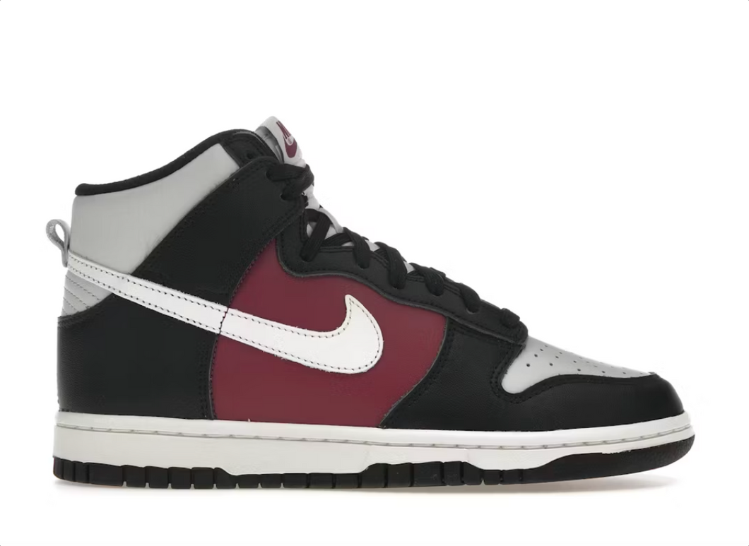 Nike Dunk High Black Rosewood Pure Platinum