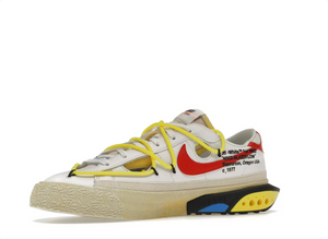 Nike Blazer Low Off-White Rouge université