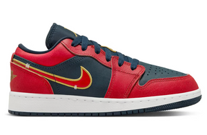 Jordan 1 Low Armory Bleu marine Sport Rouge