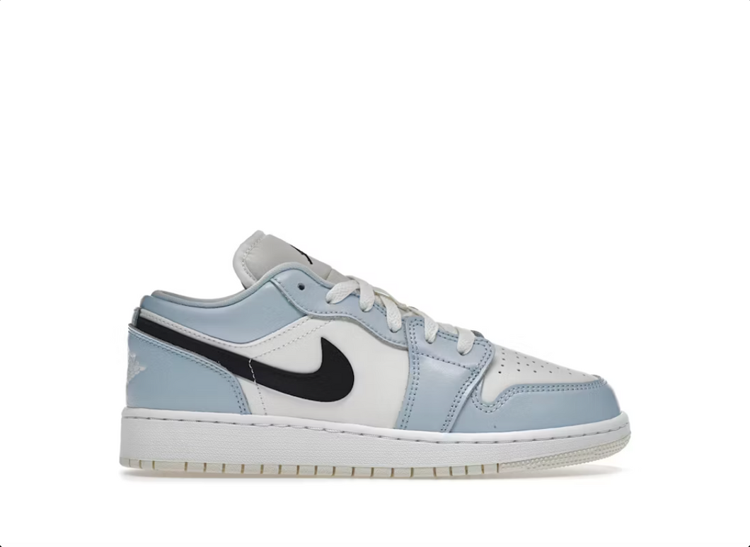 Jordan 1 Low Ice Blue Black