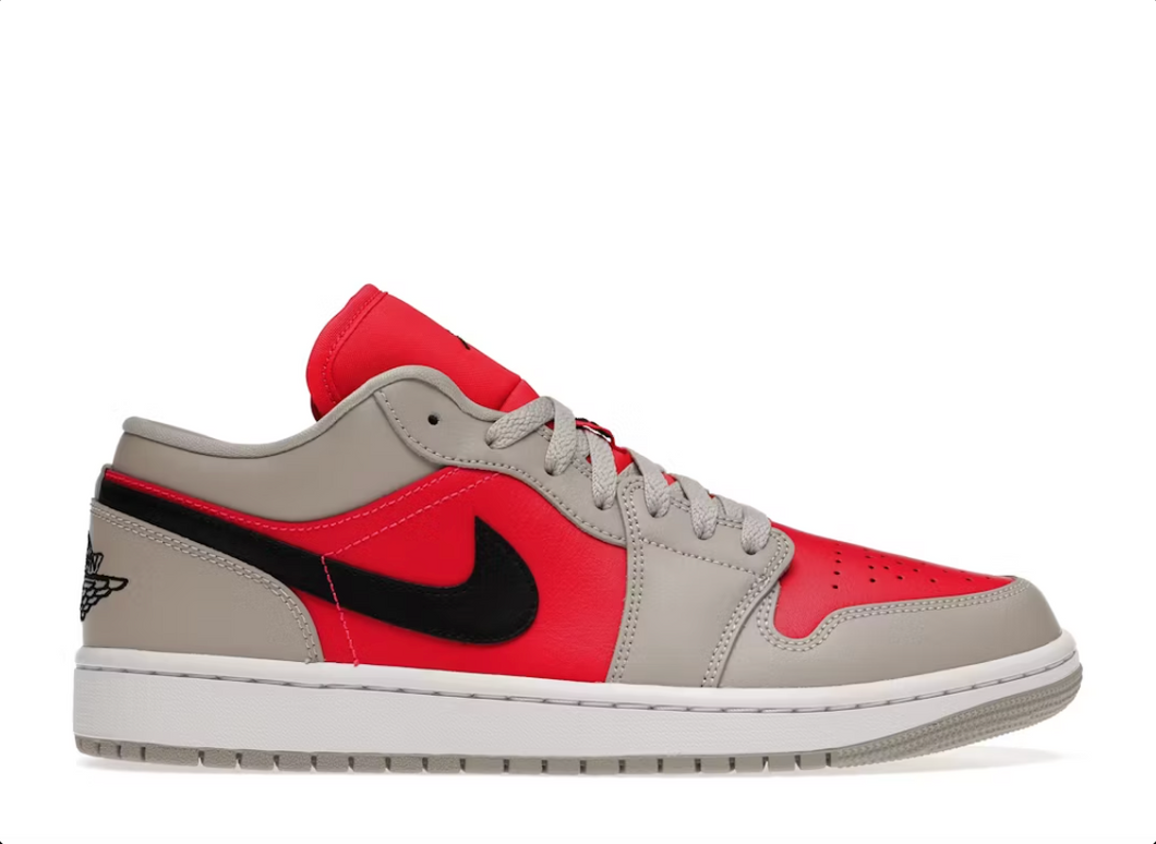 Jordan 1 Retro Low Light Iron Ore Rouge Sirène