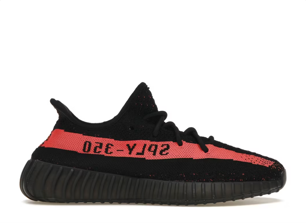 adidas Yeezy Boost 350 V2 Core Noir Rouge