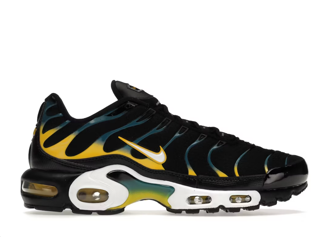 Nike Air Max Plus Black Teal Yellow