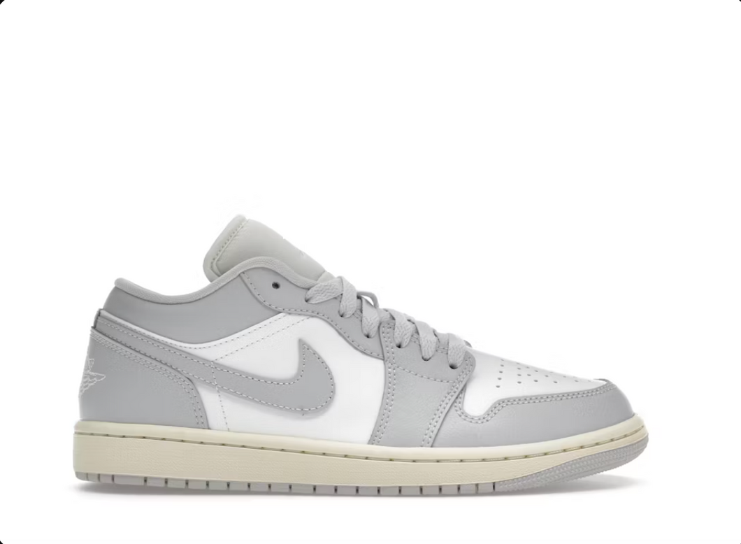 Jordan 1 Low Coconut Milk Gris Neutre