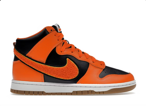 Nike Dunk High Retro Chenille Swoosh Orange Sécurité