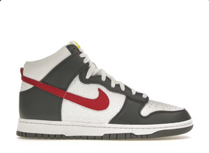 Nike Dunk High Embossed Basketball Grey Red