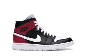 Jordan 1 Mid Noir Rouge Noble