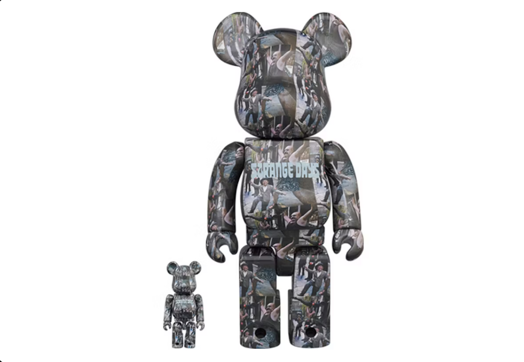 Coffret Strange Days 100 % et 400 % Bearbrick x The Doors